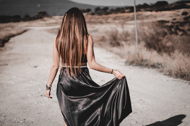robe en satin