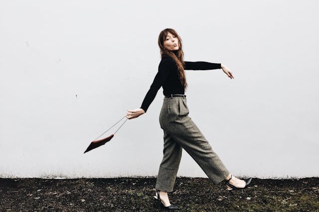 pantalon palazzo