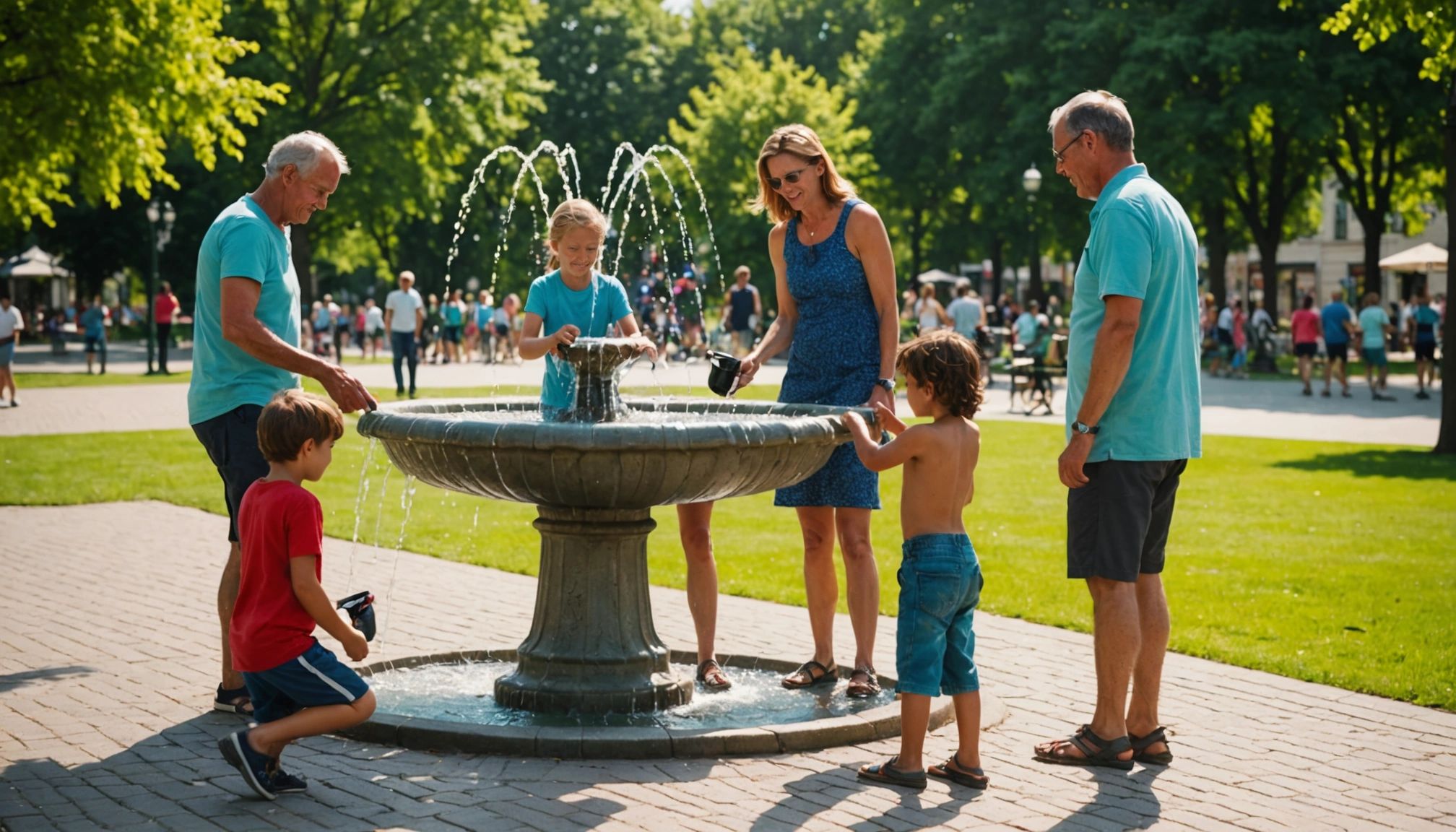 Canicule et espaces publics : installer des points d’eau performants dans votre commune