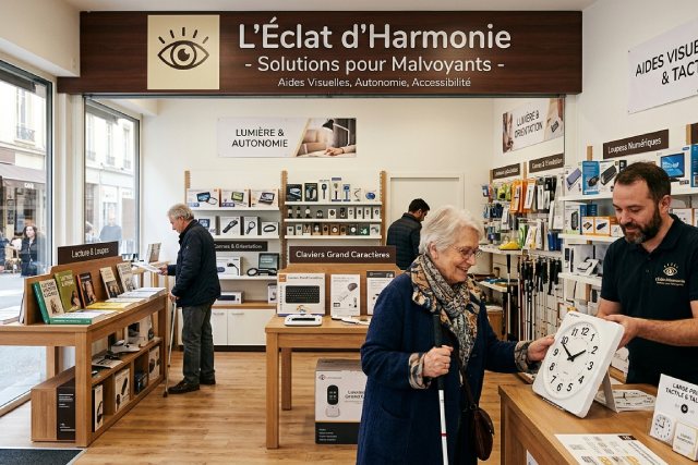 Boutique malvoyants